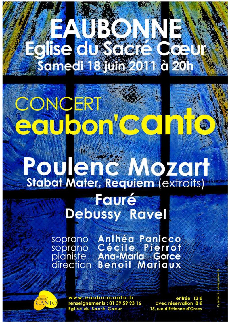 Vignette de Concert : samedi 18 juin 2011 - Poulenc, Mozart