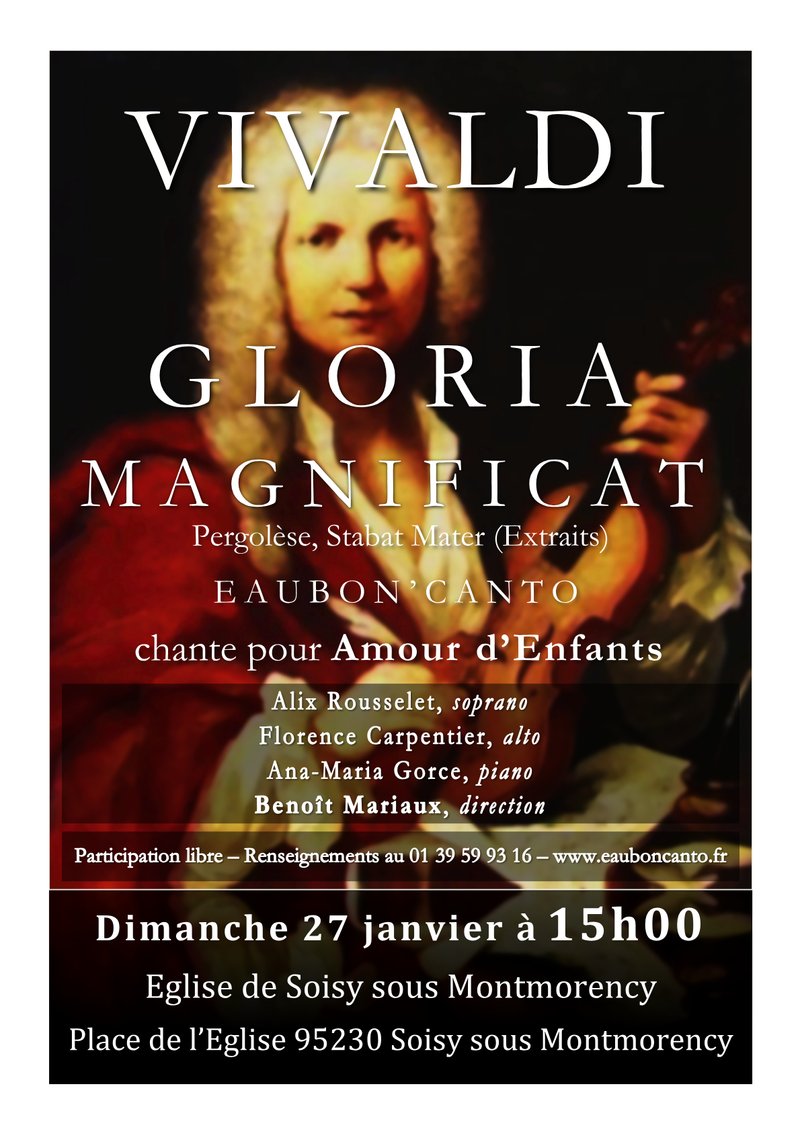 Vignette de Concert : dimanche 27 janvier 2013 - Vivaldi : Gloria et Magnificat