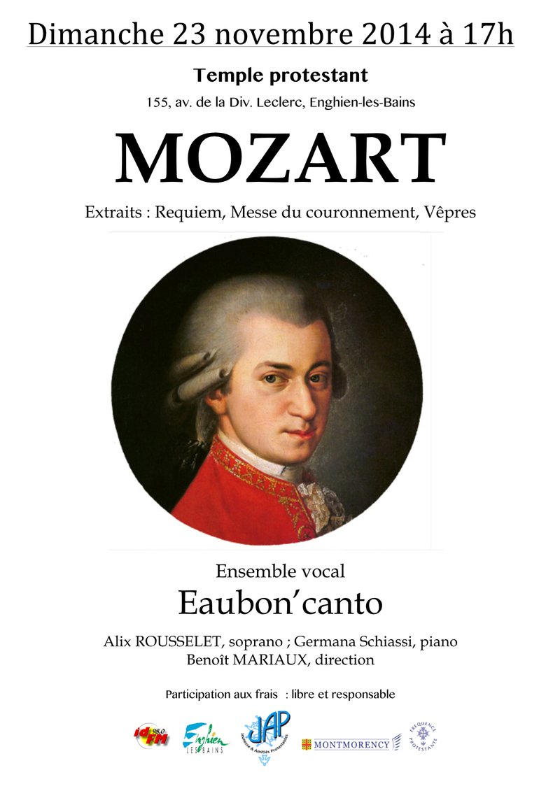 Vignette de Concert : dimanche 23 novembre 2014 - Mozart