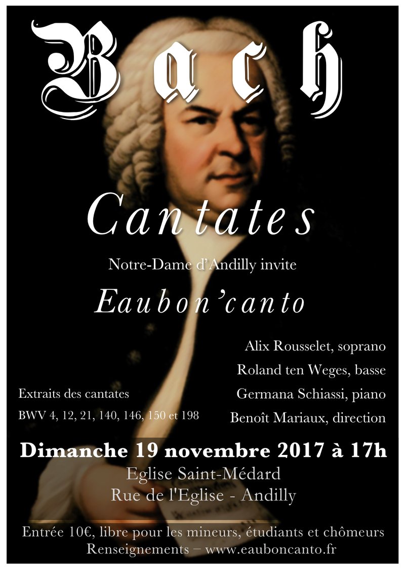 Vignette de Concert : dimanche 19 novembre 2017 - Bach