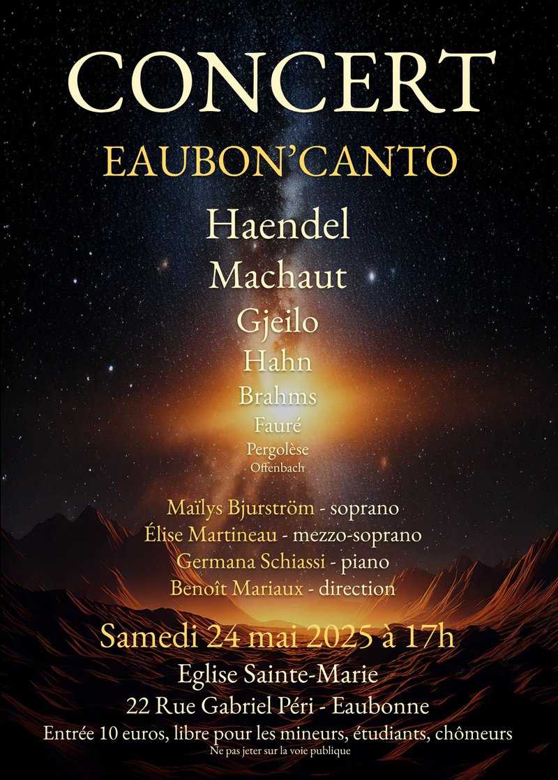 Vignette de Concert : samedi 24 mai 2025