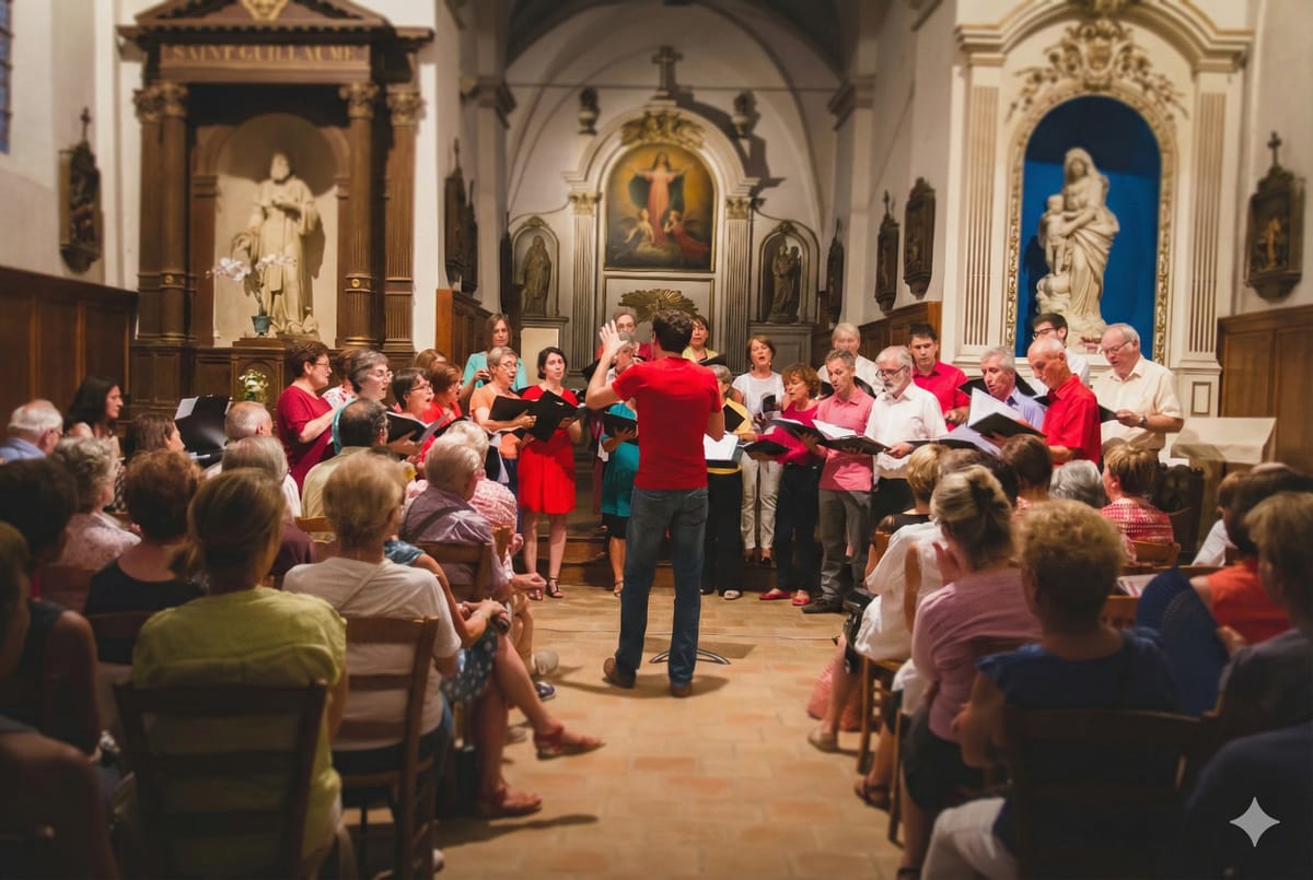Chorale Eaubon'canto en concert à Eaubonne